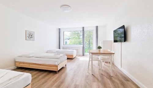 Three-Bedroom Apartment with Balcony