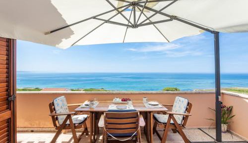 Two-Bedroom Apartment with Terrace and Sea View