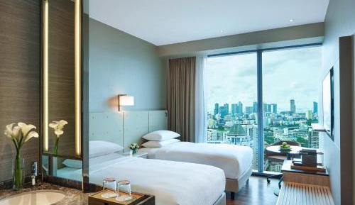 Premier Guest Room, 2 Twin, Skyline View, High Floor