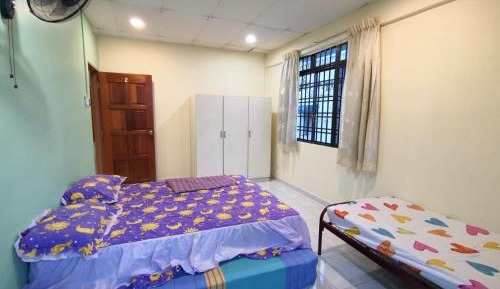 Family Room with Shared Bathroom