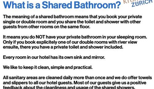 Budget Single Room with Shared Bathroom