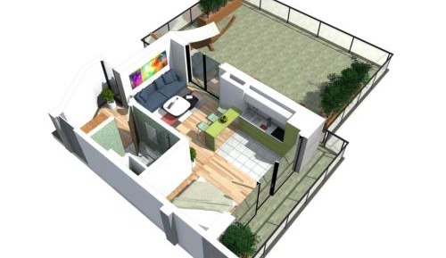 Apartment with Terrace
