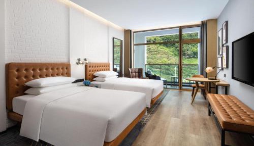 Deluxe Double Room with Balcony and Mountain View