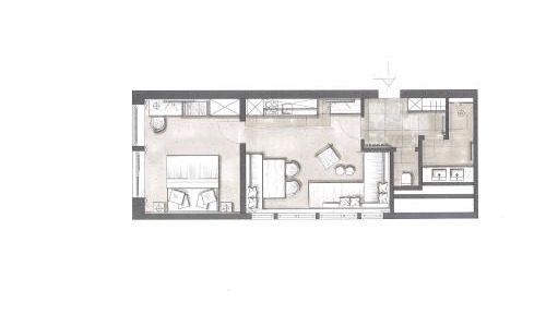 One-Bedroom Apartment with View