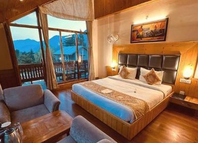Double Room with Mountain View - Welcome Drink, Complimentary 2pcs Laundry, Late Check out upto 2hrs