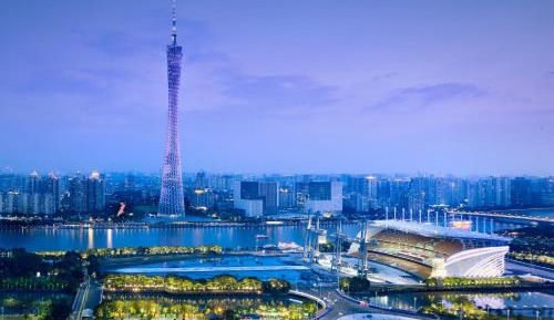 Canton Tower River View Twin Room