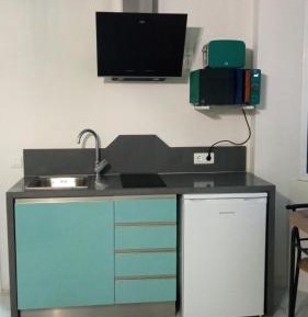 Studio with Pool View