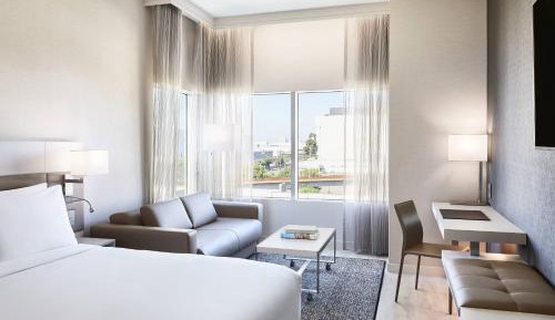  1 King, Sofa bed, City view