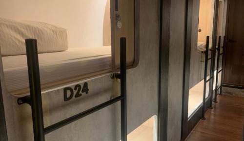 Bed in 6-Bed Male Dormitory Room