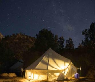 Double Queen Tent