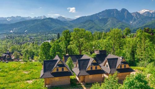 Deluxe cottage with mountain views