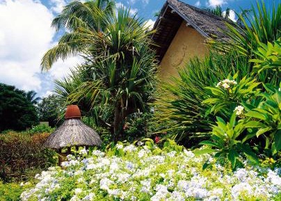 Luxury Pavilion with Garden View
