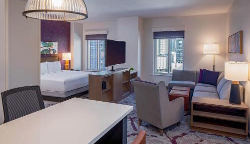 King Studio Suite with Kitchen, Sofa Bed and City View