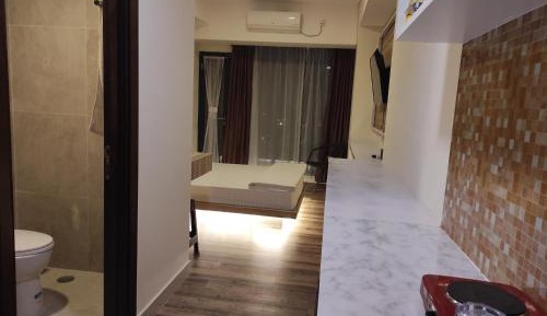 Studio with Pool View