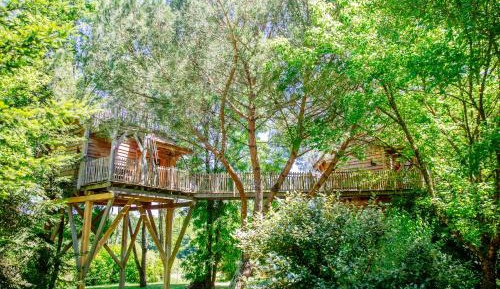 Cabane dans les arbres Palombiere