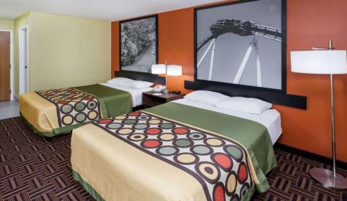 Deluxe Double Room with Two Double Beds - Non-Smoking