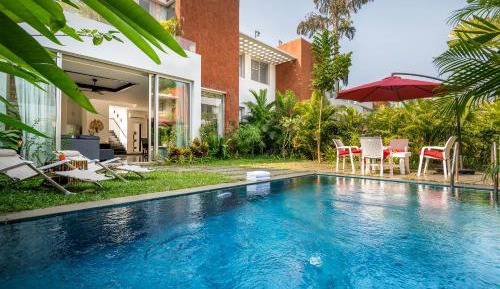 LaZamora-3bhk Cozy Villa with Pvt Pool in Anjuna