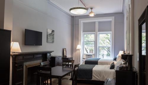 Family Room with Shared Bathroom