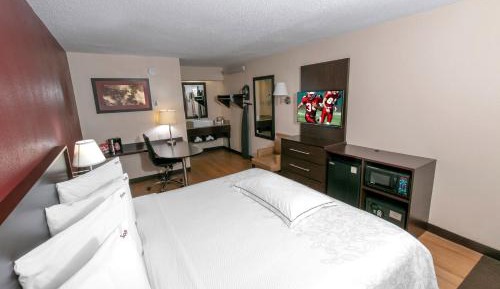 Premium King Room Smoke Free (Upgraded Bedding & Snack)