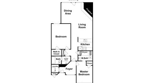 Two-Bedroom House