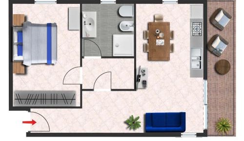 One-Bedroom Apartment