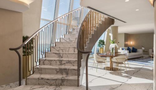 Presidential Duplex Suite with Private Balcony - includes Daily Breakfast & Afternoon Tea, Evening Drinks & Canapes, Club Lounge access with all-day refreshments and Wild Wadi Waterpark™ access