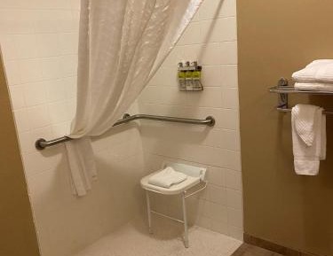 Queen Studio with Roll-In Shower - Non-Smoking
