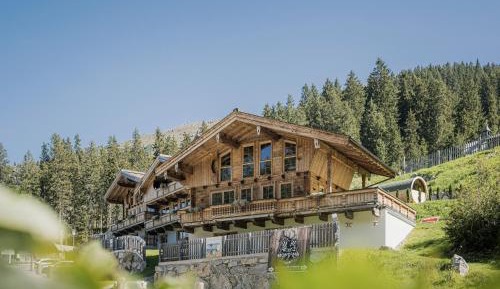 Chalet with Balcony and Terrace