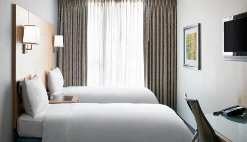 Family Room with One Queen and Two Twin Beds 
