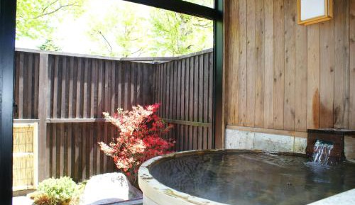 Twin Room with Open-Air Bath-Central BLD