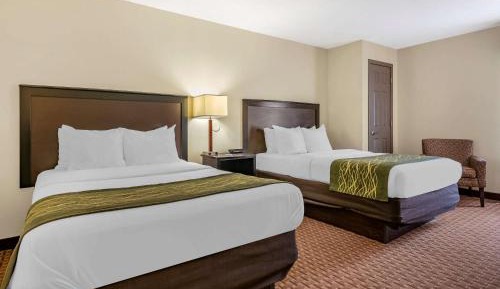 Efficiency Suite with Two Double Beds - Accessible/Non-Smoking
