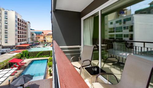 View Pent Double or Twin Room with Balcony