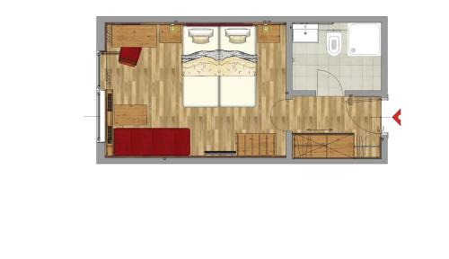 Double Room with Balcony and Mountain View