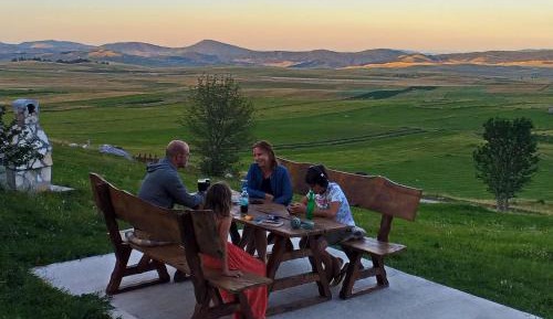 Two-Bedroom Log-House