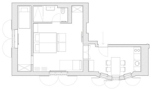 Apartment with Garden View