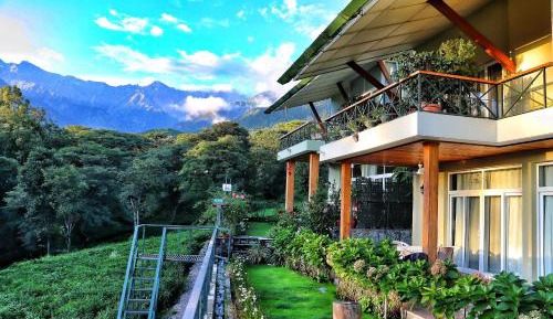 Villa with personal butler service 
