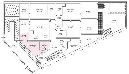 Single Room with Private Bathroom