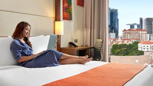 Standard Queen Room with MBS View and Free Breakfast - Top Floor