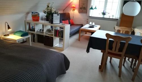 Family Room with Shared Bathroom