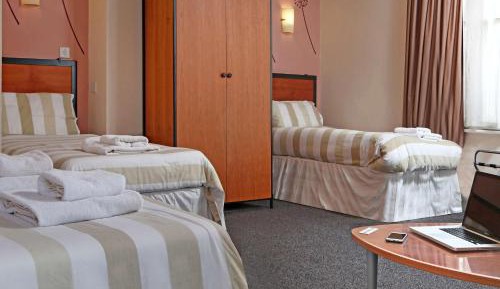 Family Room with Double and Two Single Beds