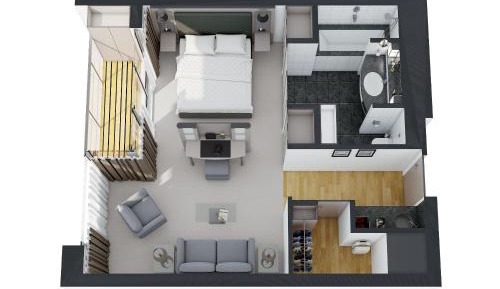 Management Suite with Balcony