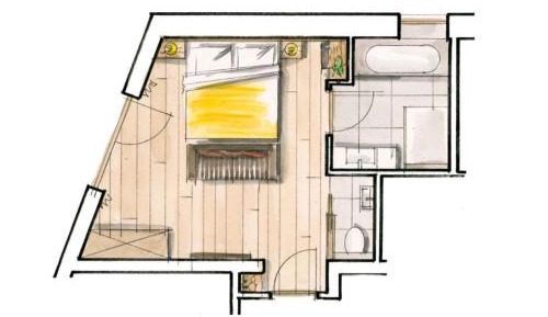 Double Room with Mountain View