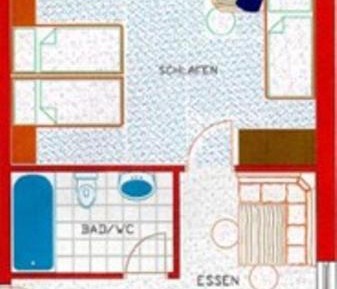 Standard One-Bedroom Apartment with Balcony