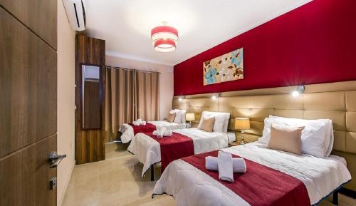 Two-Bedroom Apartment with Balcony