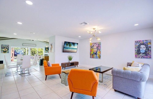 Delray Beach House | Blissful Retreat: Yard, Plunge Pool, Canal Access