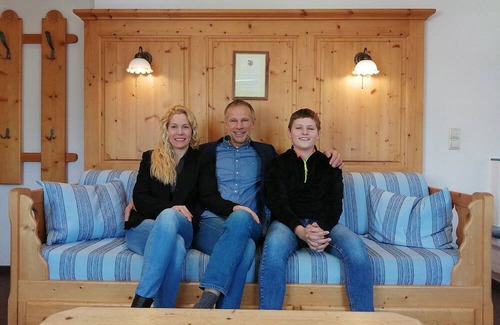 Waldulm Apartment | Swiss stone pine room