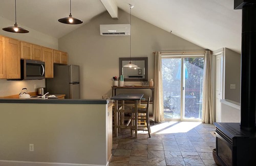 West Hills Apartment | Hillside Loft- Spacious Studio, 100+mbps Wifi, Gas Fireplace, AC, Balcony
