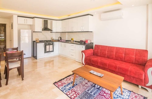 Kalkan Apartment | Stonehouse Apparts Kalkan 1+1 with two balcony and pool view No.4