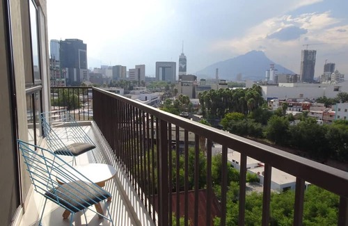 Monterrey Centro Apartment | Cozy loft equipped with incredible views