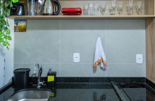 Sao Benedito Apartment | Beautiful Studio in Pocos de Caldas MG Pgo402